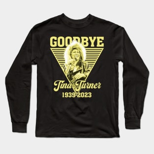 Retro Tina Turner Long Sleeve T-Shirt
